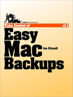 cover image of Take Control of Easy Mac Backups